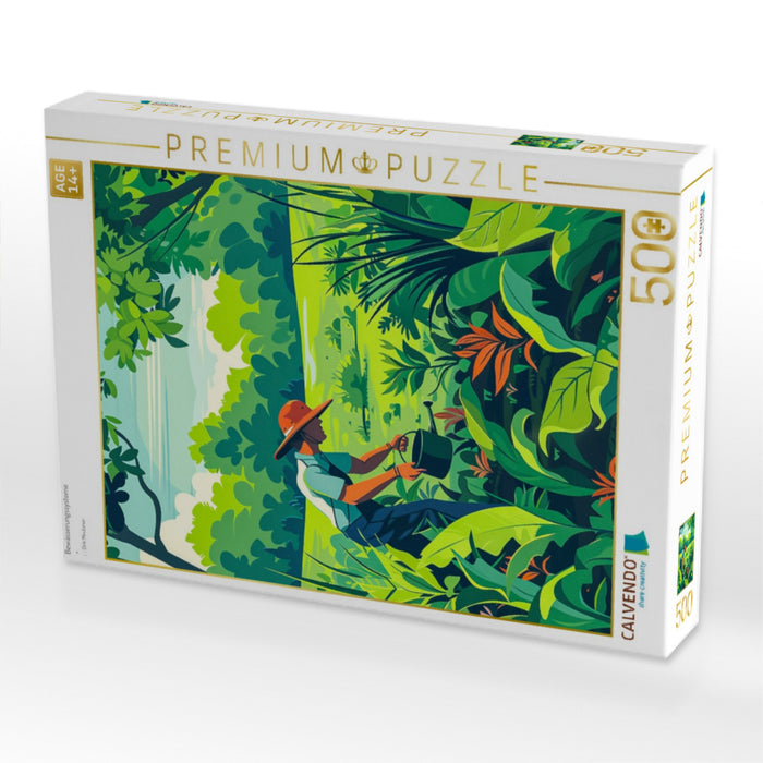 Bewässerungssysteme - CALVENDO Foto-Puzzle'