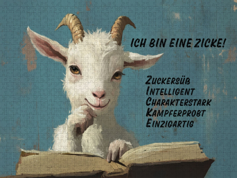 Zicke - CALVENDO Foto-Puzzle'
