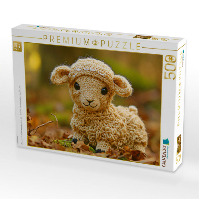 Schäfchen - CALVENDO Foto-Puzzle'