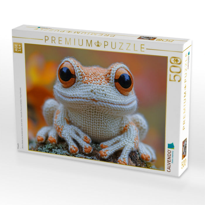 Frosch - CALVENDO Foto-Puzzle'