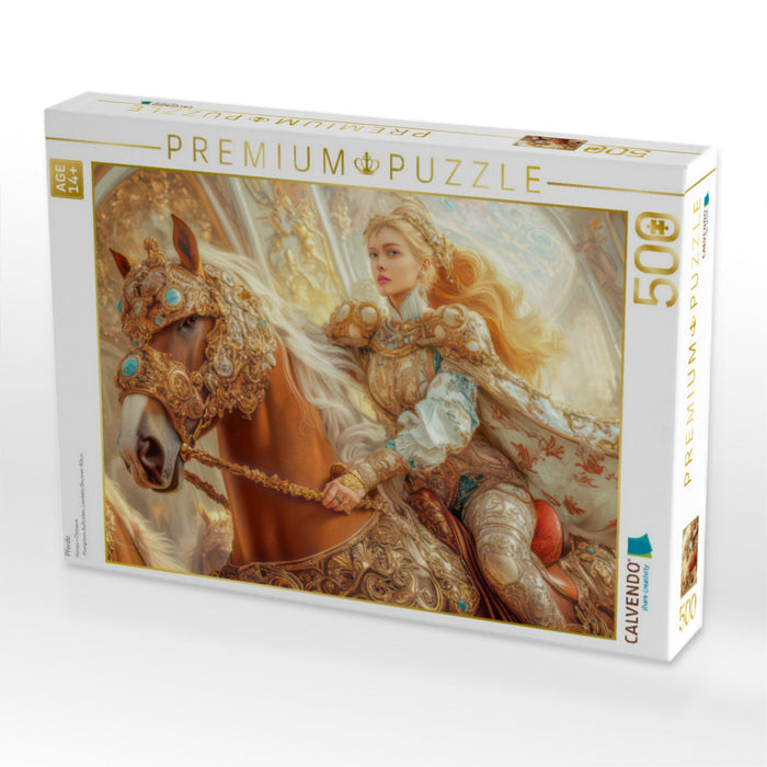 Pferde - CALVENDO Foto-Puzzle'
