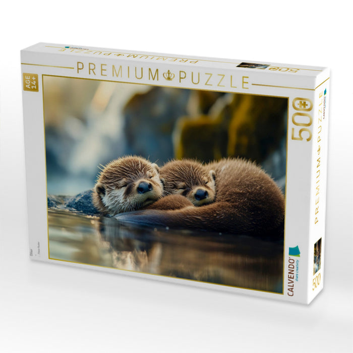 Otter - CALVENDO Foto-Puzzle'