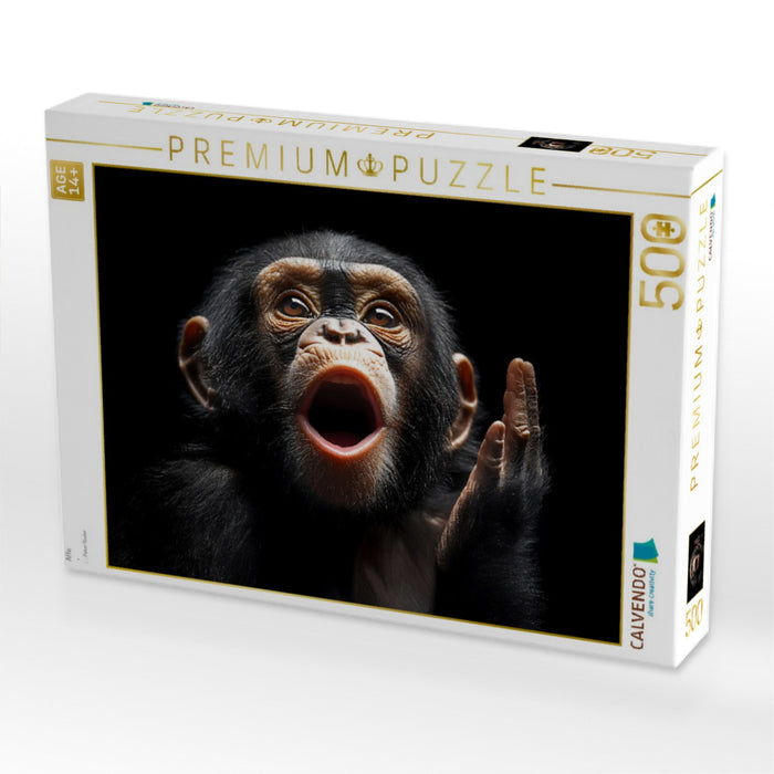 Affe - CALVENDO Foto-Puzzle'