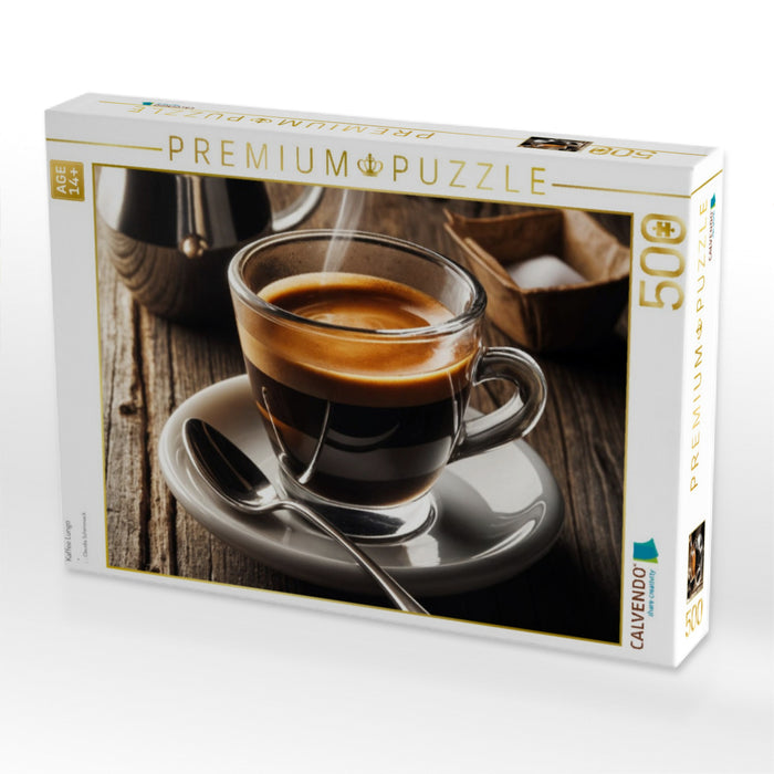 Kaffee Lungo - CALVENDO Foto-Puzzle'