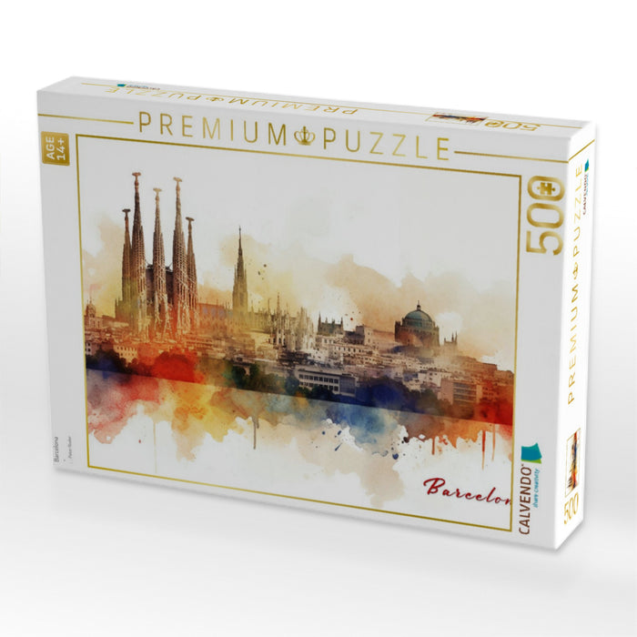 Barcelona - CALVENDO Foto-Puzzle'