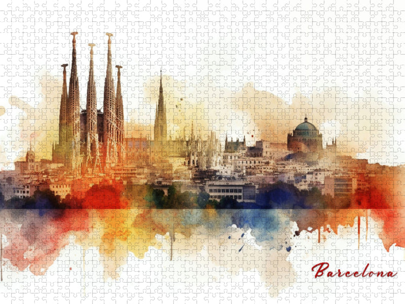 Barcelona - CALVENDO Foto-Puzzle'