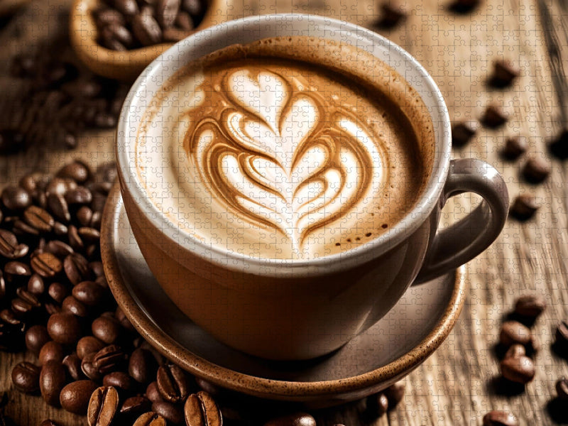 Cappuccino - CALVENDO Foto-Puzzle'