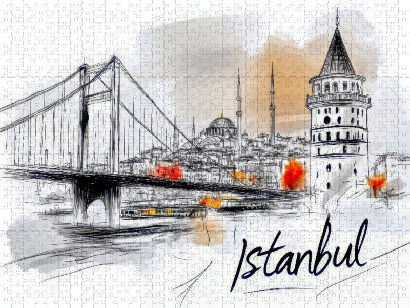 Istanbul - CALVENDO Foto-Puzzle'