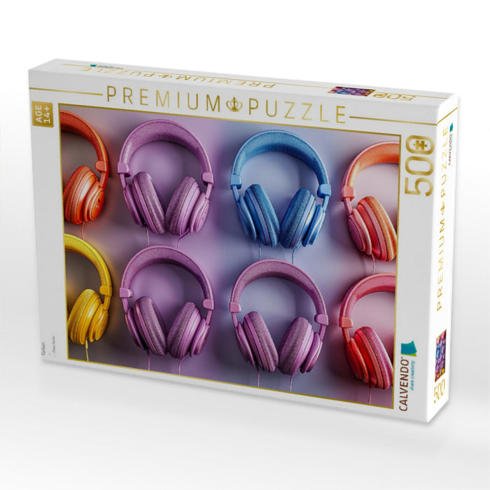 Farben - CALVENDO Foto-Puzzle'