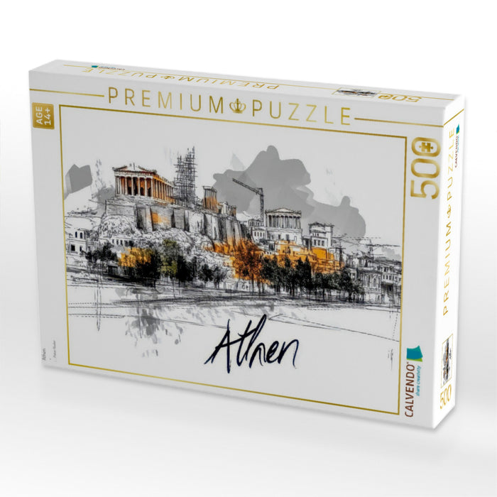 Athen - CALVENDO Foto-Puzzle'