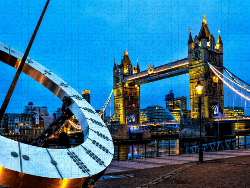 Tower Bridge - CALVENDO Foto-Puzzle'