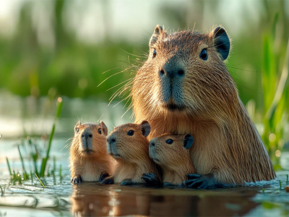 Capybara - CALVENDO Foto-Puzzle'