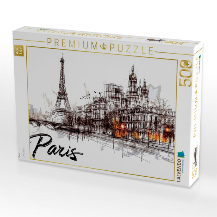 Paris - CALVENDO Foto-Puzzle'