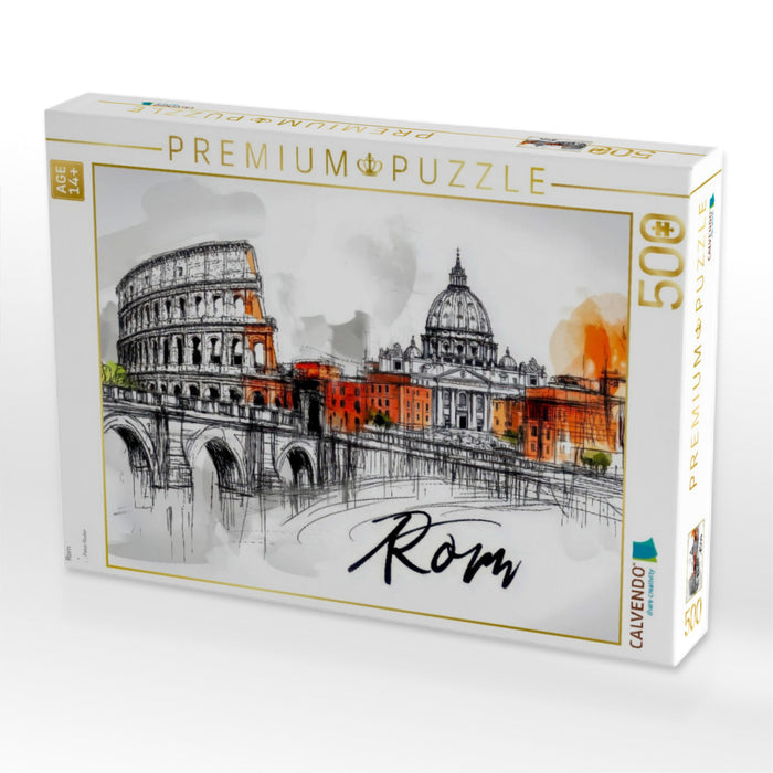 Rom - CALVENDO Foto-Puzzle'