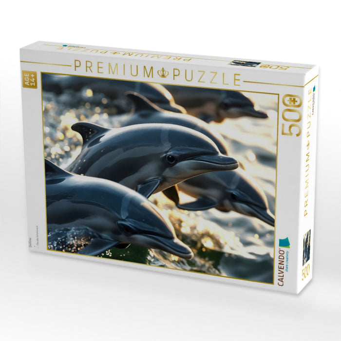 Delfine - CALVENDO Foto-Puzzle'
