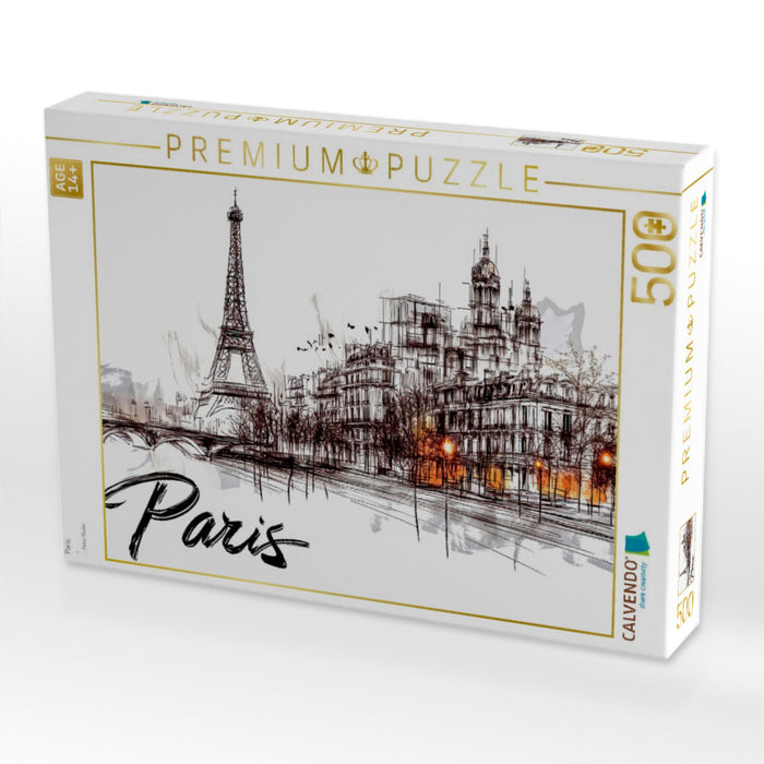 Paris - CALVENDO Foto-Puzzle'