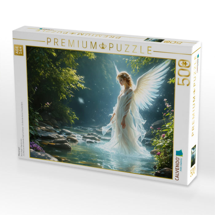 Märzengel - CALVENDO Foto-Puzzle'