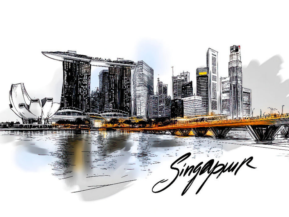 Singapur - CALVENDO Foto-Puzzle'