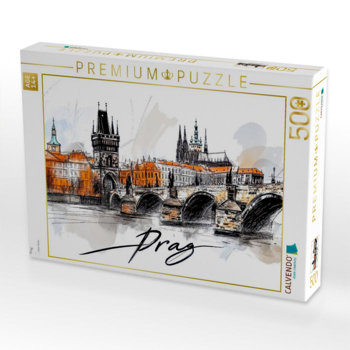 Prag - CALVENDO Foto-Puzzle'