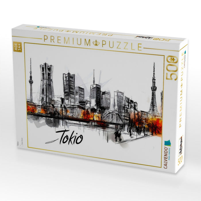 Tokio - CALVENDO Foto-Puzzle'