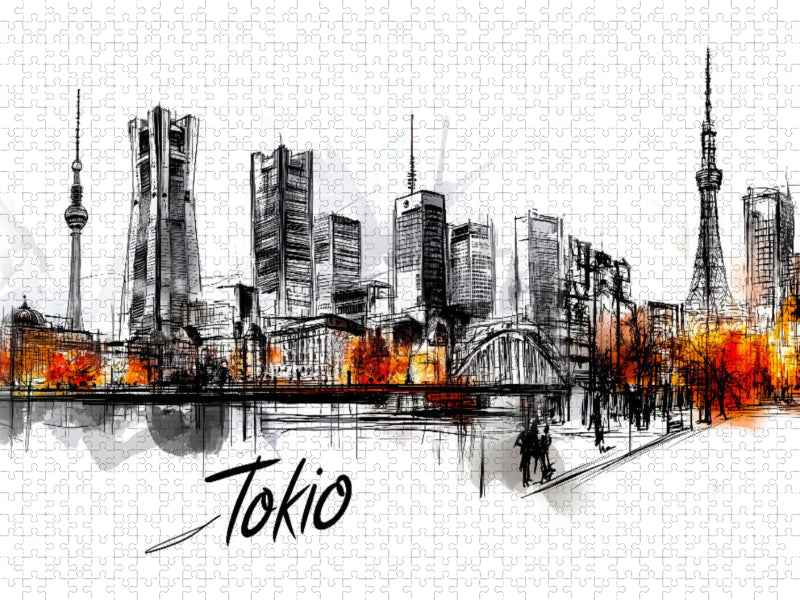 Tokio - CALVENDO Foto-Puzzle'