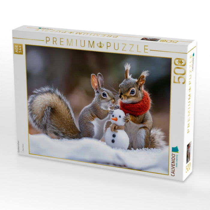 Eichhörnchen - CALVENDO Foto-Puzzle'