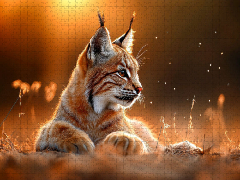Luchs - CALVENDO Foto-Puzzle'