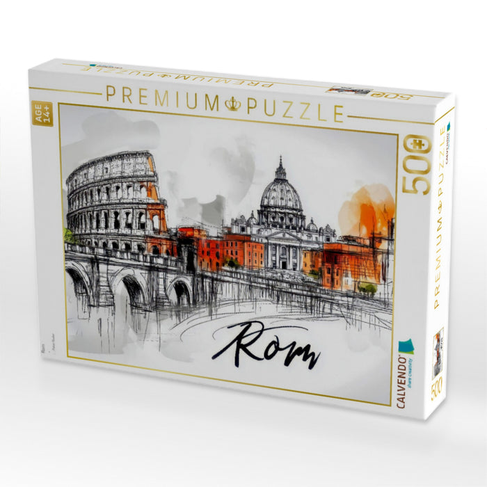 Rom - CALVENDO Foto-Puzzle'