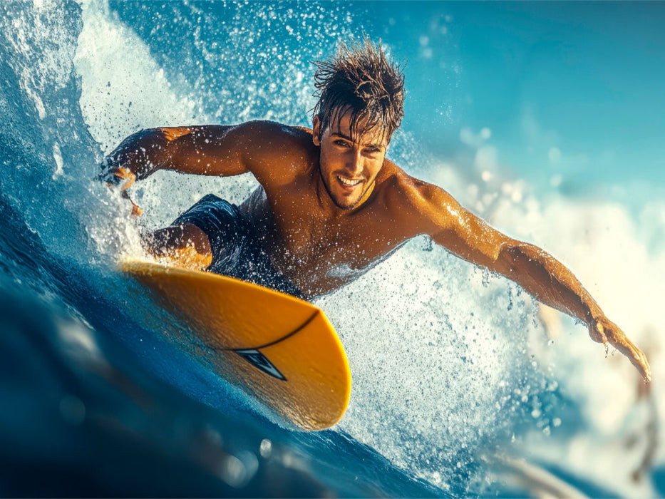 Surfen - CALVENDO Foto-Puzzle'