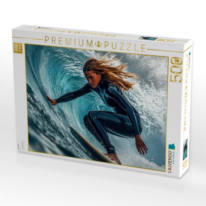 Surfen - CALVENDO Foto-Puzzle'