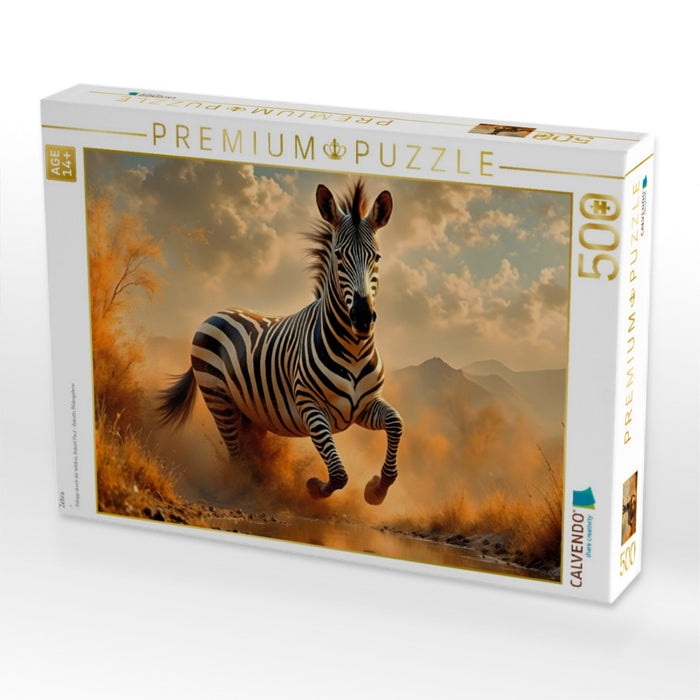 Zebra - CALVENDO Foto-Puzzle'