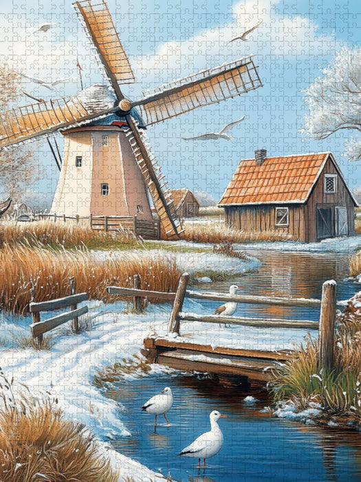 Winter Impressionen - CALVENDO Foto-Puzzle'