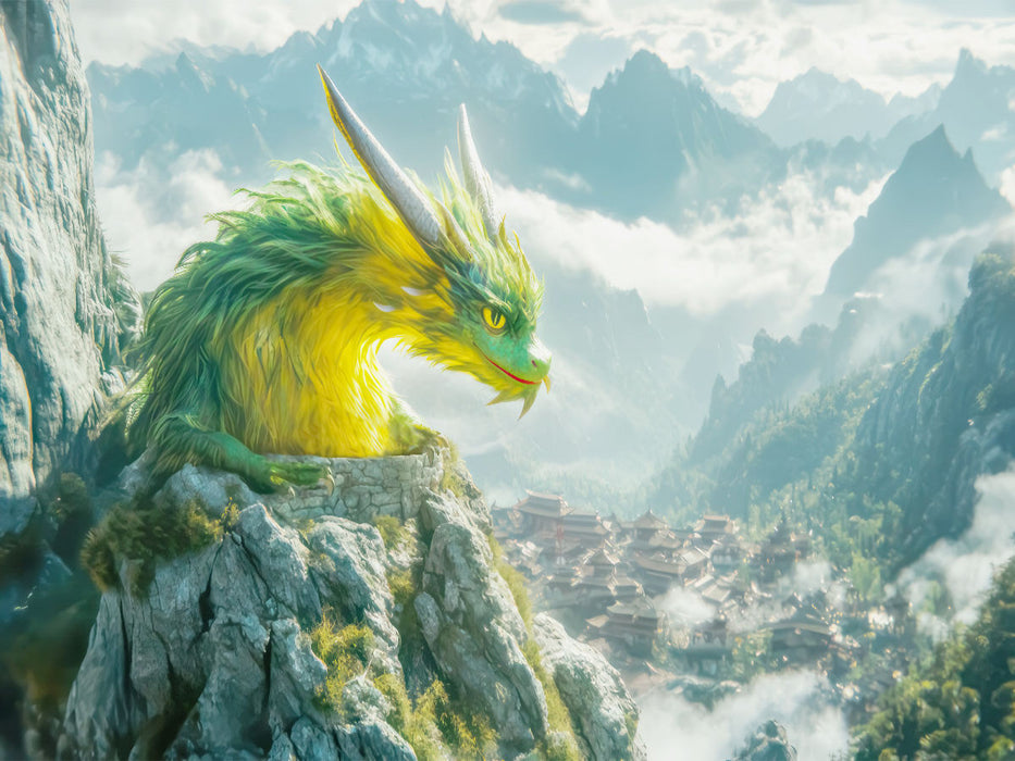 Drache - CALVENDO Foto-Puzzle'