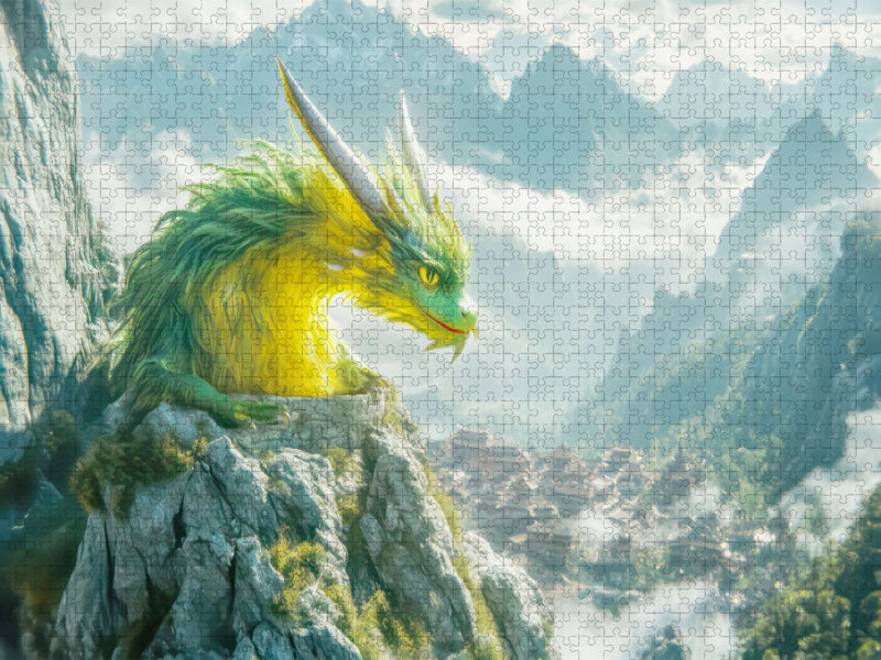 Drache - CALVENDO Foto-Puzzle'