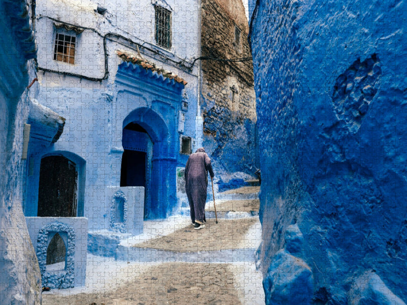 Chefchaouen - CALVENDO Foto-Puzzle'