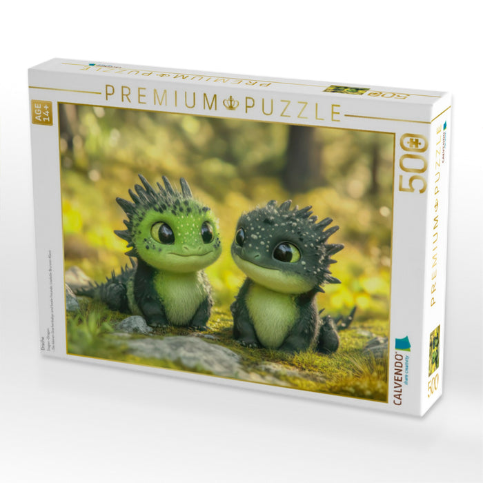 Drache - CALVENDO Foto-Puzzle'