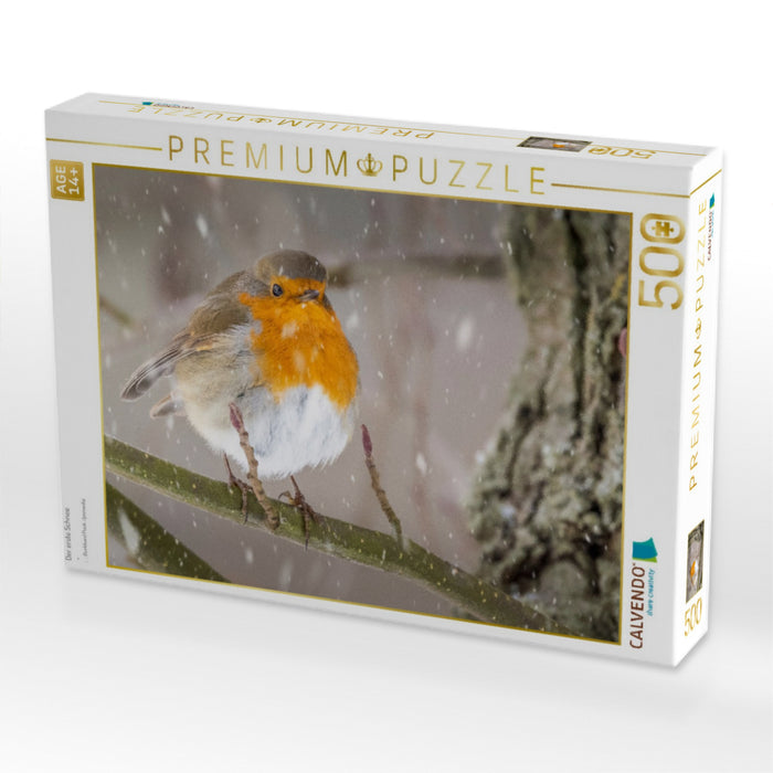 Der erste Schnee - CALVENDO Foto-Puzzle'