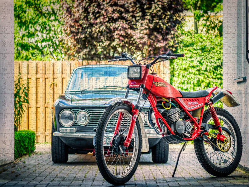 Fantic 50 Trial - CALVENDO Foto-Puzzle'