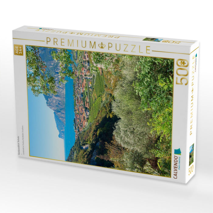 Gardaseeblick Torbole - CALVENDO Foto-Puzzle'