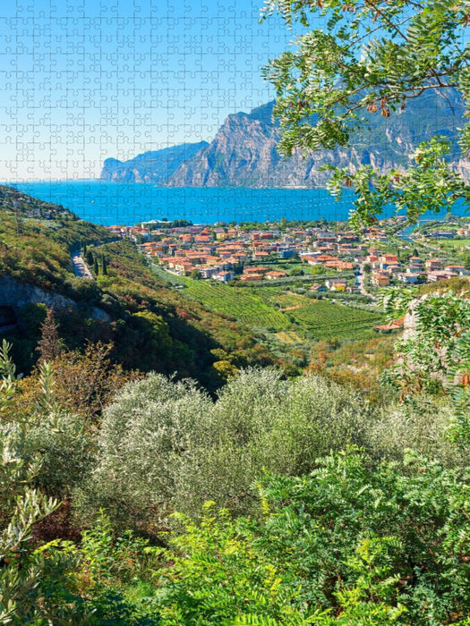 Gardaseeblick Torbole - CALVENDO Foto-Puzzle'