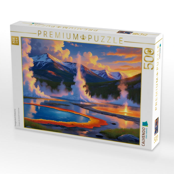 Energie durch Erdwärme - CALVENDO Foto-Puzzle'