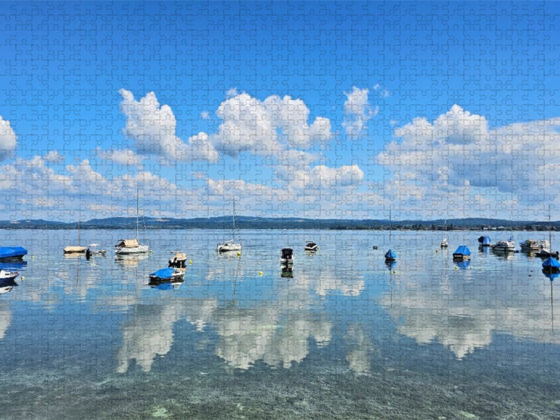 Boote auf dem Bodensee - CALVENDO Foto-Puzzle'