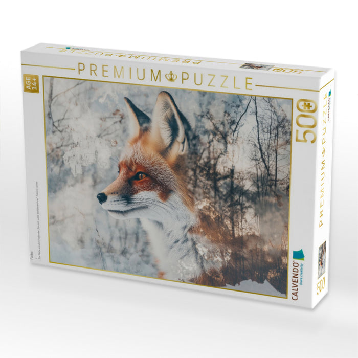 Fuchs - CALVENDO Foto-Puzzle'
