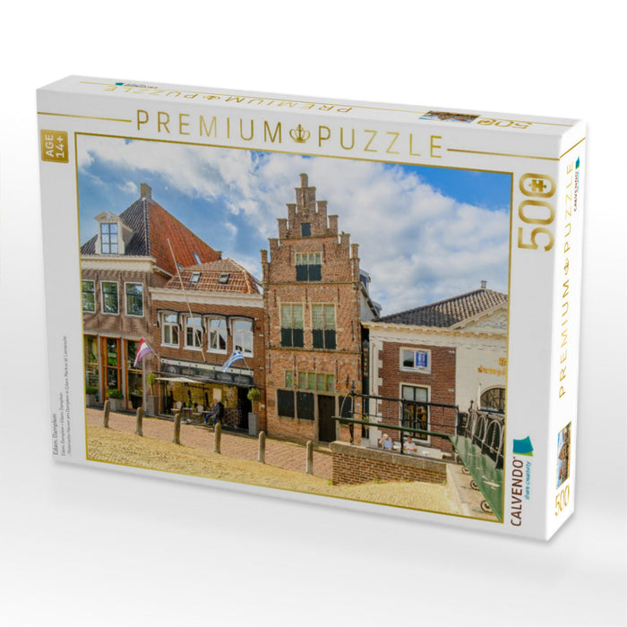 Edam, Damplein - CALVENDO Foto-Puzzle'