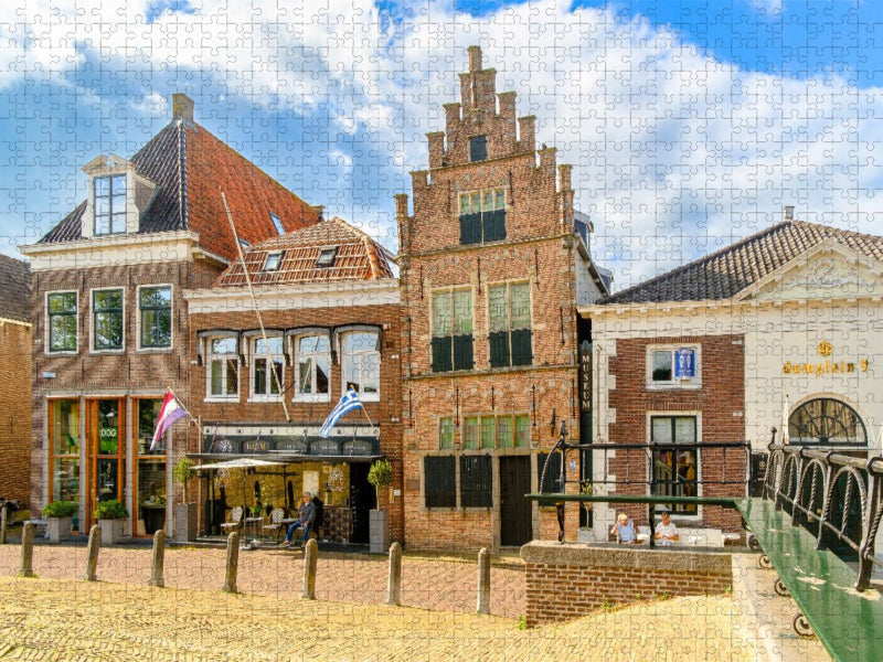 Edam, Damplein - CALVENDO Foto-Puzzle'