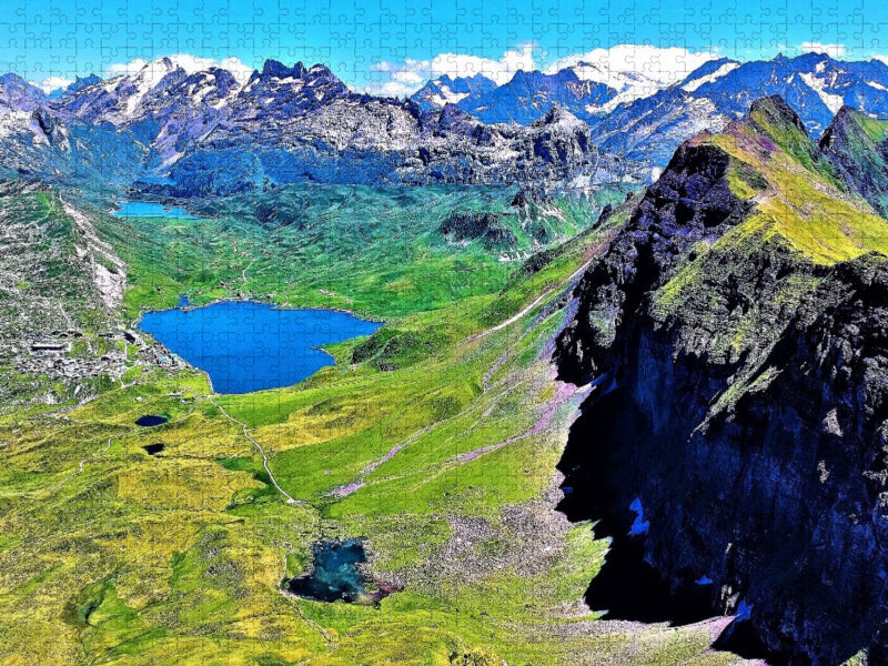 Melchsee Frutt - CALVENDO Foto-Puzzle'