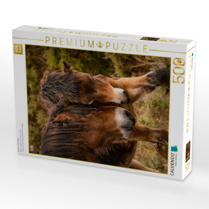 Mutter und Sohn - CALVENDO Foto-Puzzle'