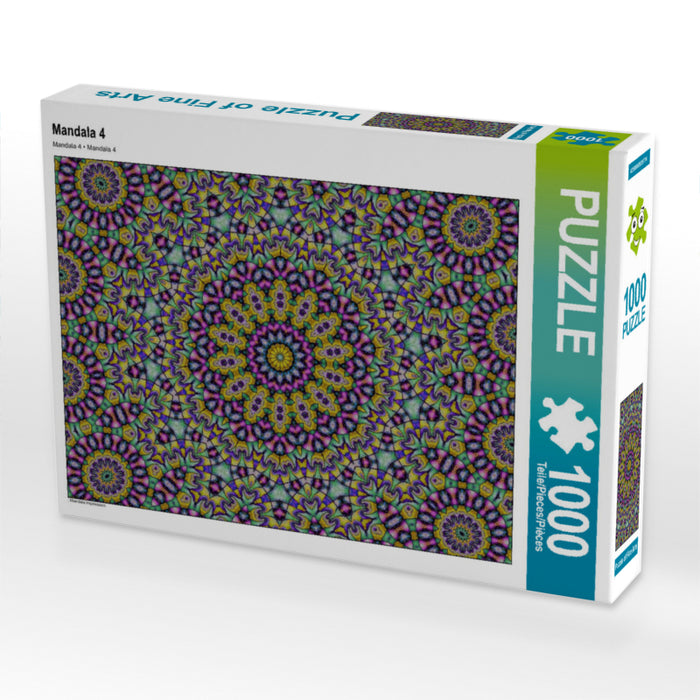 Mandala 4 2000 Teile Puzzle quer - CALVENDO Foto-Puzzle'