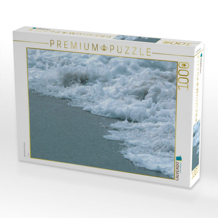 Die Gischt am Strand - CALVENDO Foto-Puzzle'