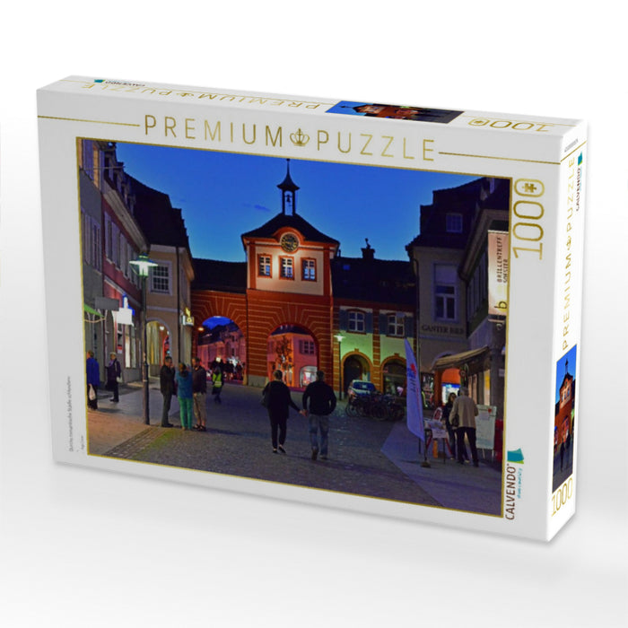 Durchs romantische Städle schlendern - CALVENDO Foto-Puzzle'